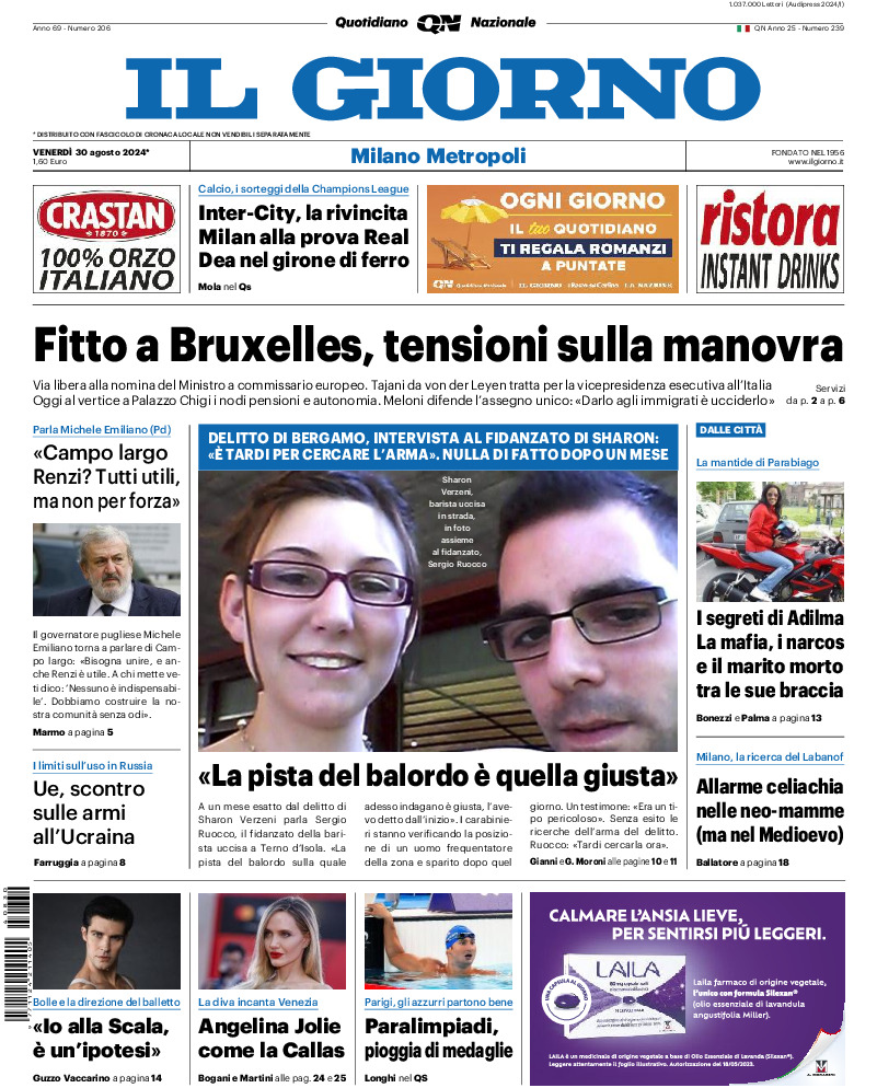 Prima-pagina-il giorno-edizione-di-oggi-20240830